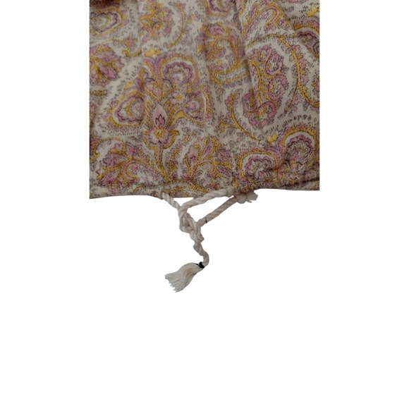 Denim & Supply Ralph Lauren Boho Paisley Blouse in Pink and Cream - Picture 5 of 9
